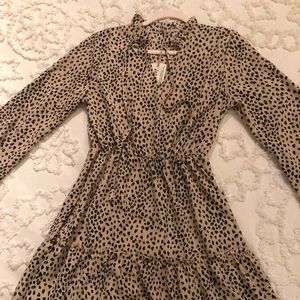 NWT Leopard print dress